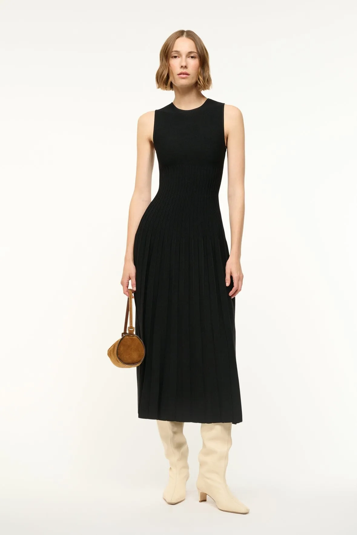 ELYSE DRESS | BLACK sold by STAUD product image thumbnail 3