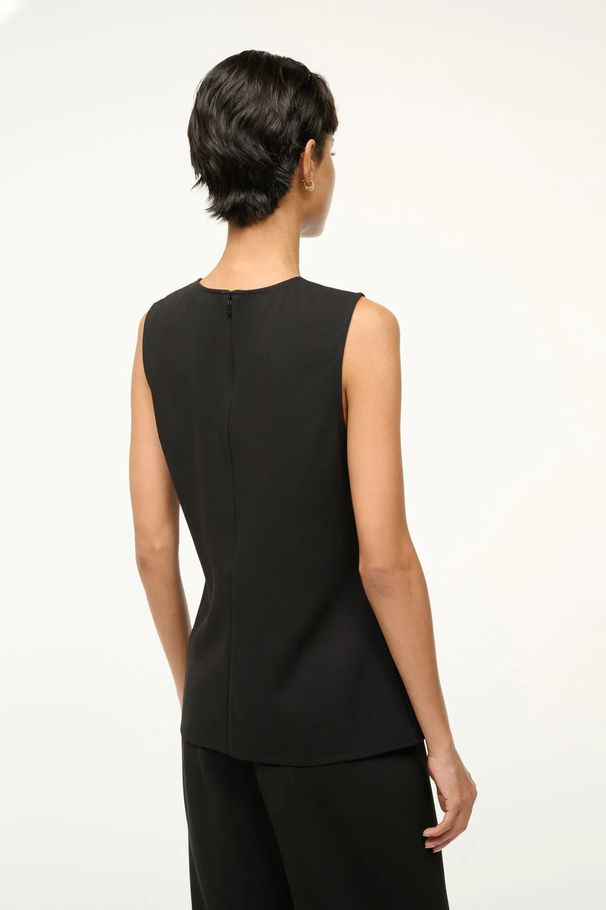BRONTE TOP | BLACK sold by STAUD product image thumbnail 3