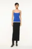 IGNACIO DRESS | DEEP SEA BLACK IVORY sold by STAUD