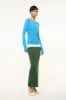 CARILO DRESS | JUNGLE SKY IVORY sold by STAUD