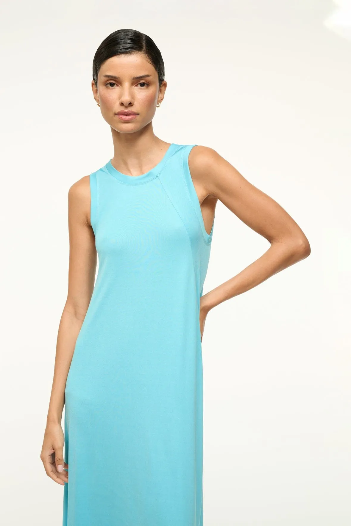 DAVI DRESS | AQUA sold by STAUD product image thumbnail 2