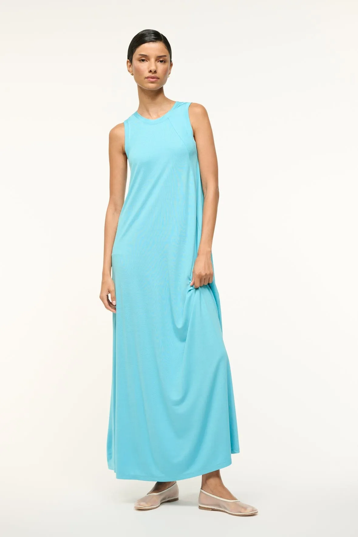 DAVI DRESS | AQUA sold by STAUD