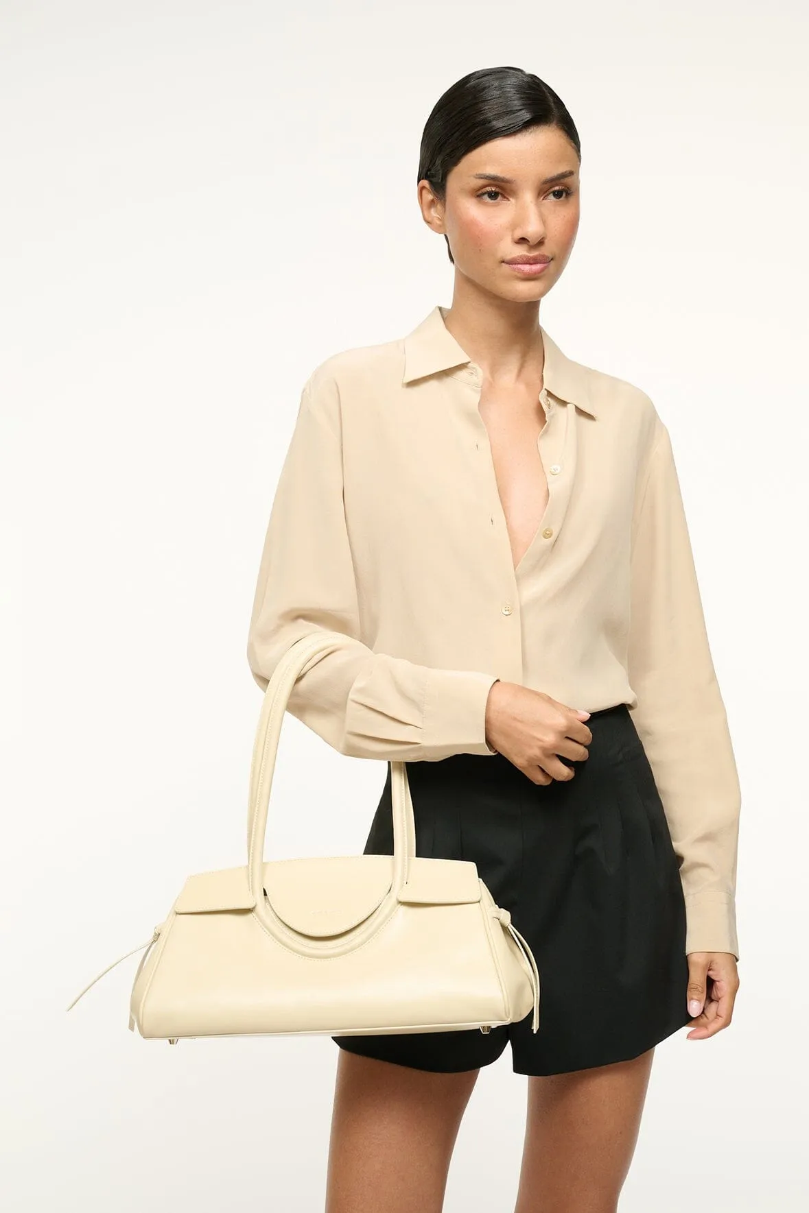 MAUDE SHOULDER BAG | CREAM sold by STAUD product image thumbnail 2