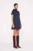 MINI ILANA DRESS | NAVY sold by STAUD