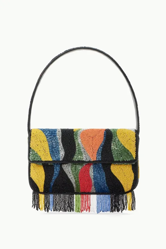 TOMMY BEADED BAG | MARBLE WAVE sold by STAUD