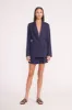 MAXWELL BLAZER | NAVY sold by STAUD