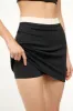 CATCH SKIRT | BLACK sold by STAUD