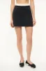 CATCH SKIRT | BLACK sold by STAUD