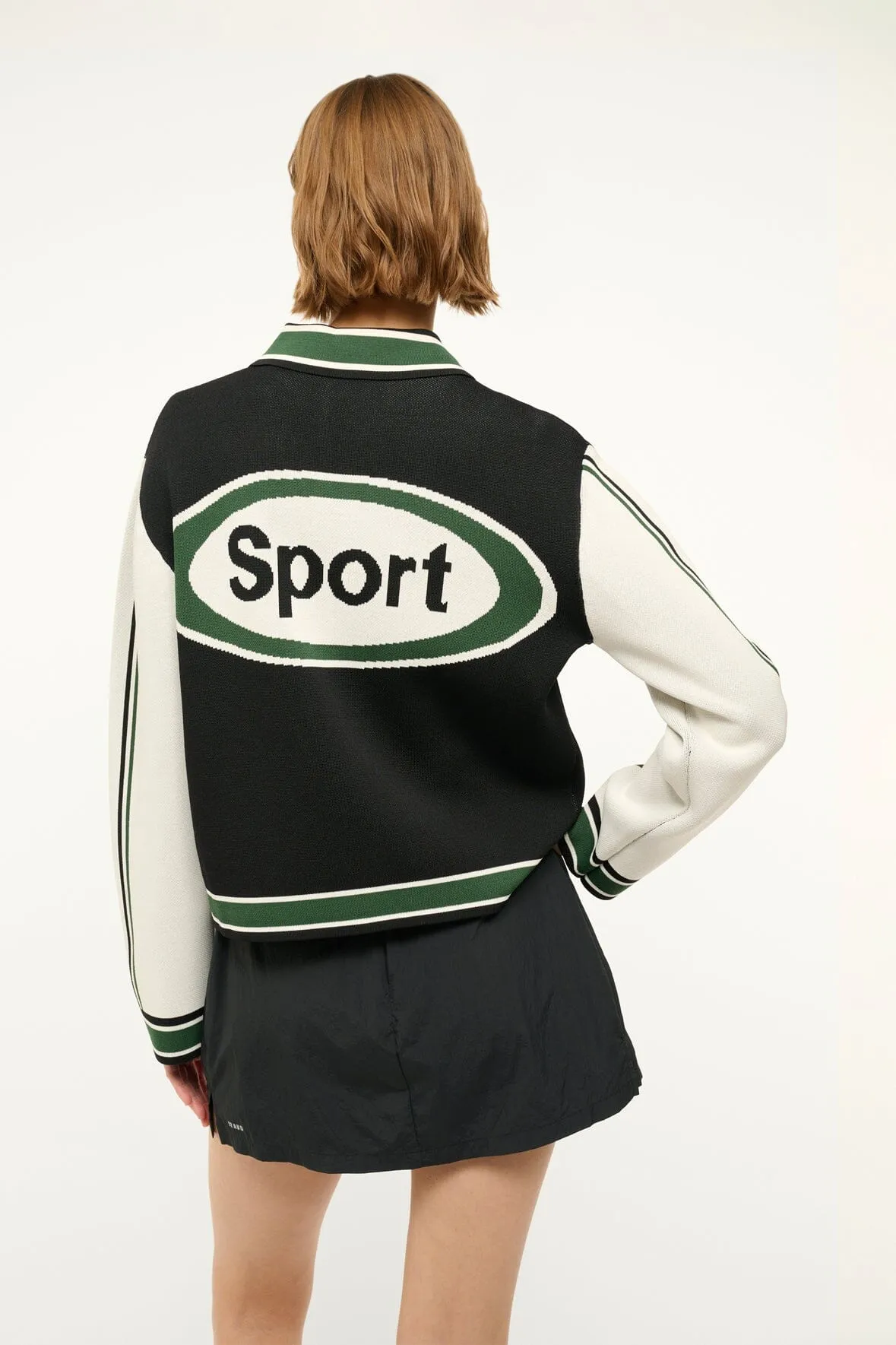 PAT SPORT JACKET | BLACK MULTI sold by STAUD product image thumbnail 2