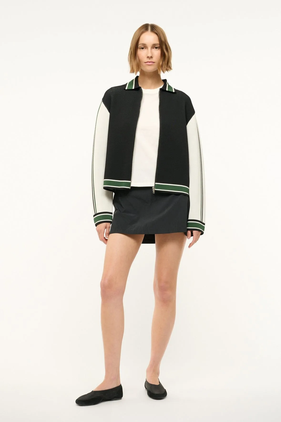 PAT SPORT JACKET | BLACK MULTI sold by STAUD product image thumbnail 4