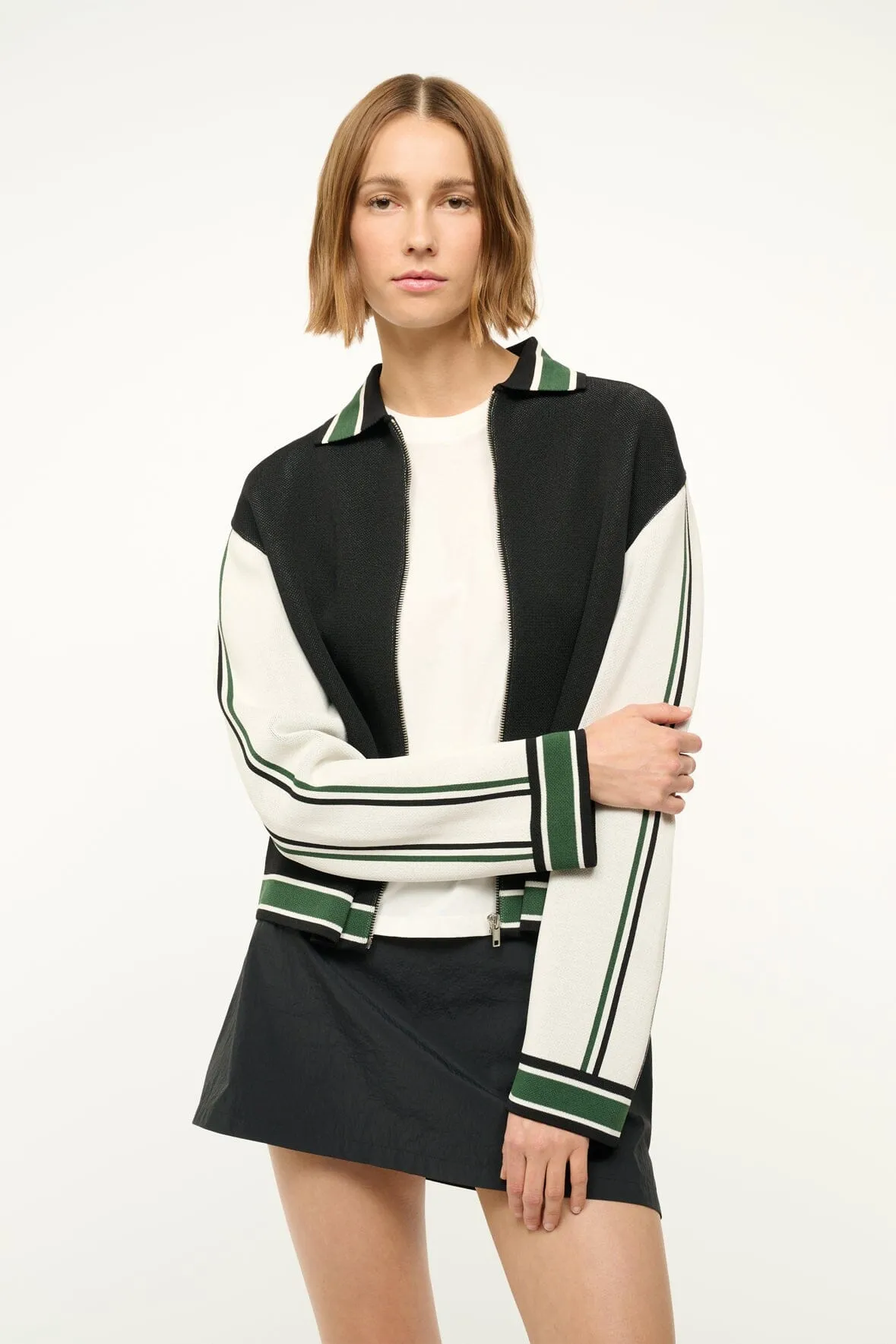PAT SPORT JACKET | BLACK MULTI sold by STAUD product image thumbnail 5