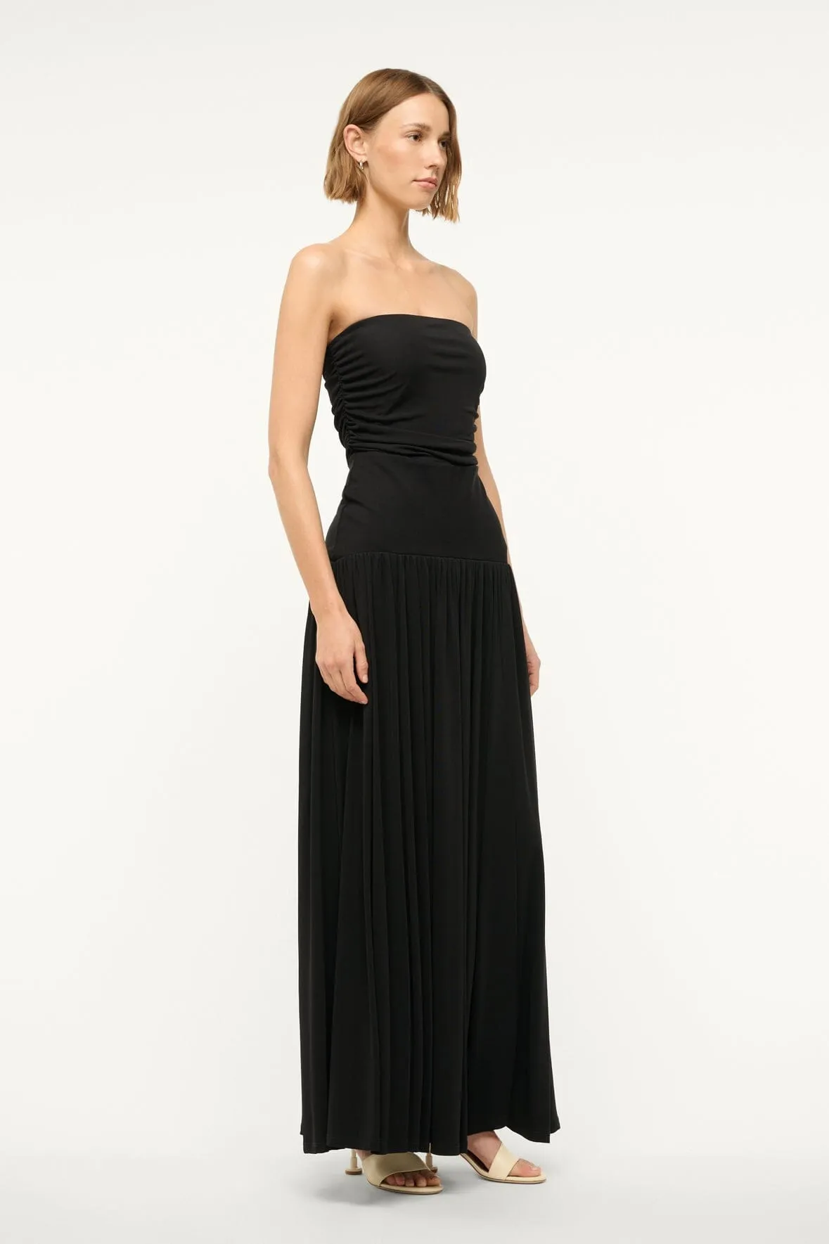 MARIANA DRESS | BLACK sold by STAUD product image thumbnail 2