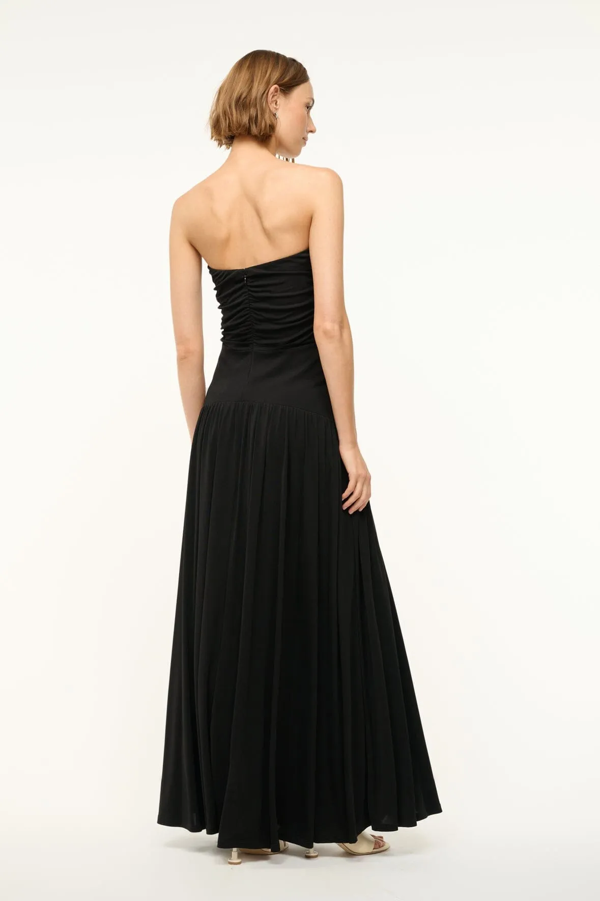 MARIANA DRESS | BLACK sold by STAUD product image thumbnail 3