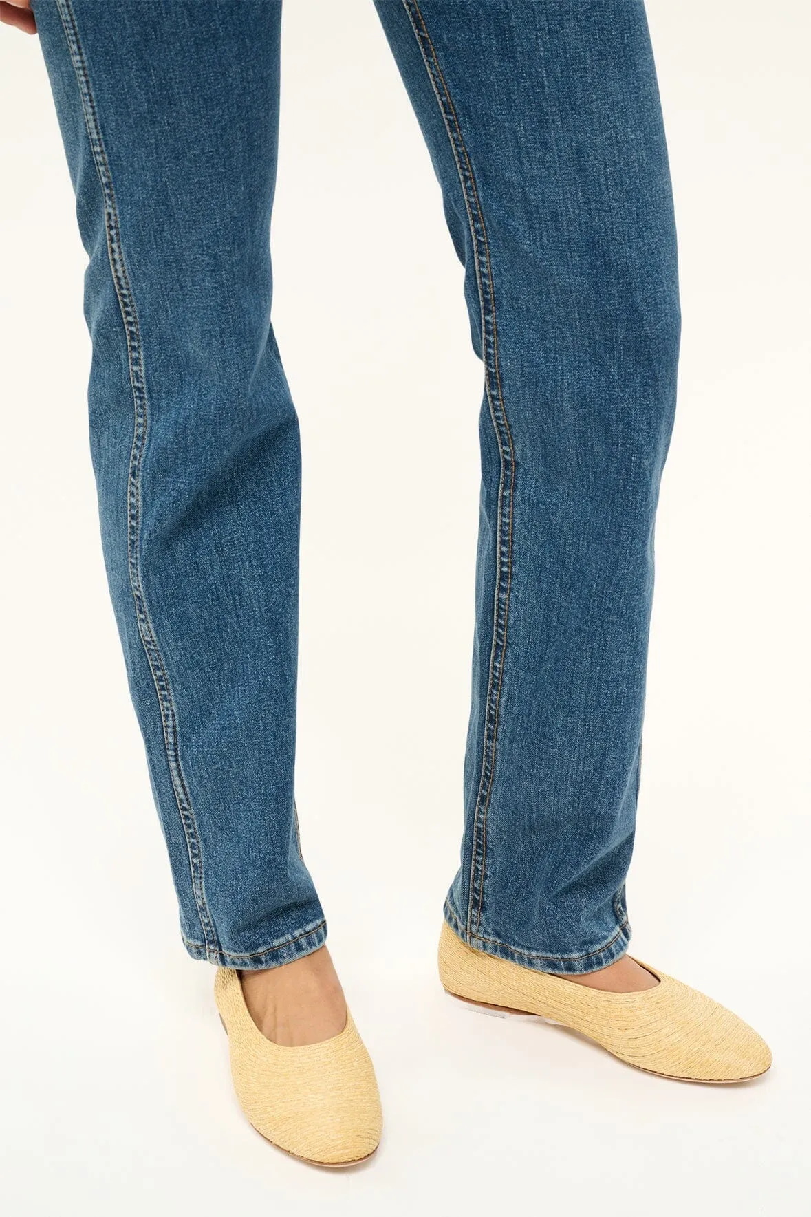 ALBA BALLET FLAT | NATURAL RAFFIA sold by STAUD product image thumbnail 3