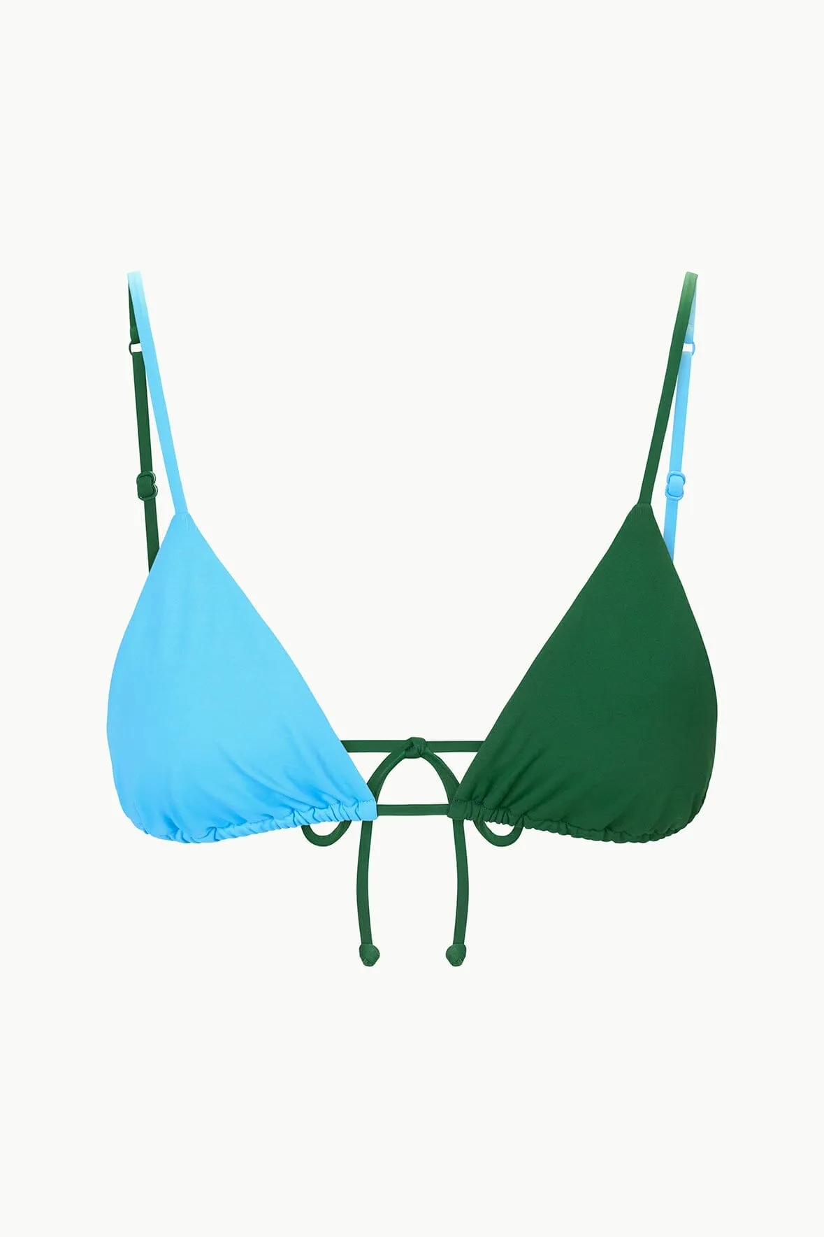 ALEXIS BIKINI TOP | JUNGLE SKY sold by STAUD product image thumbnail 5