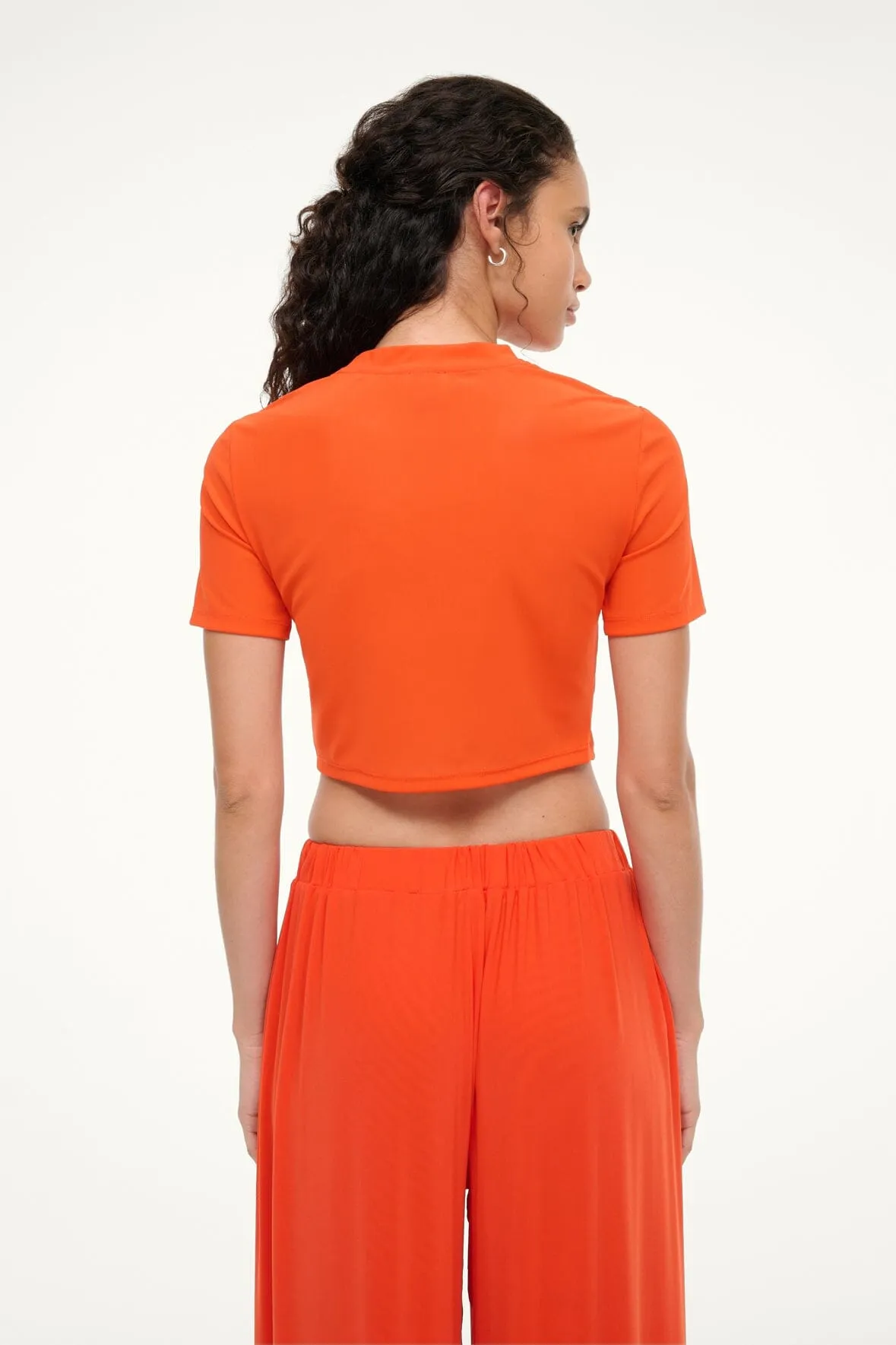 FERNANDA COVERUP TOP | CAYENNE sold by STAUD product image thumbnail 3