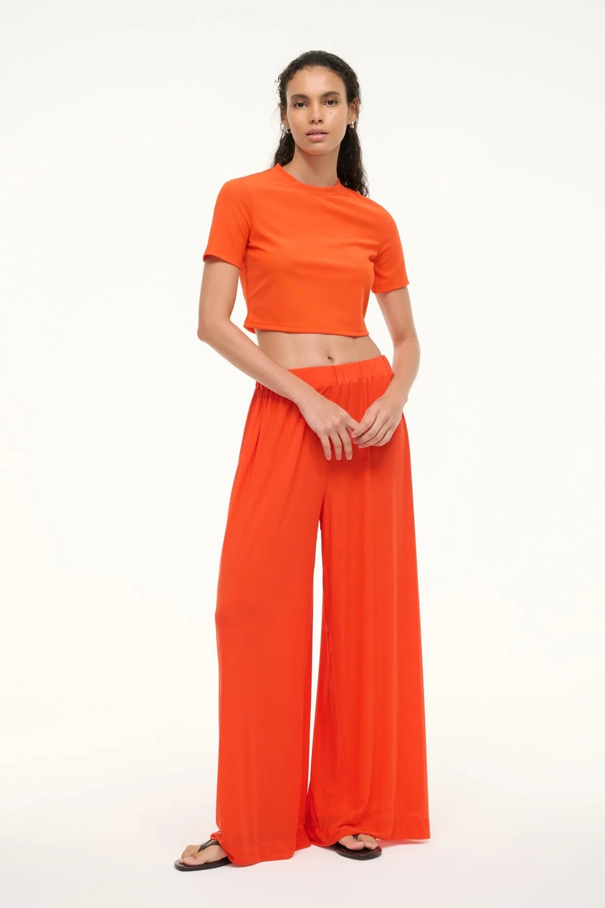 FERNANDA COVERUP TOP | CAYENNE sold by STAUD product image thumbnail 4