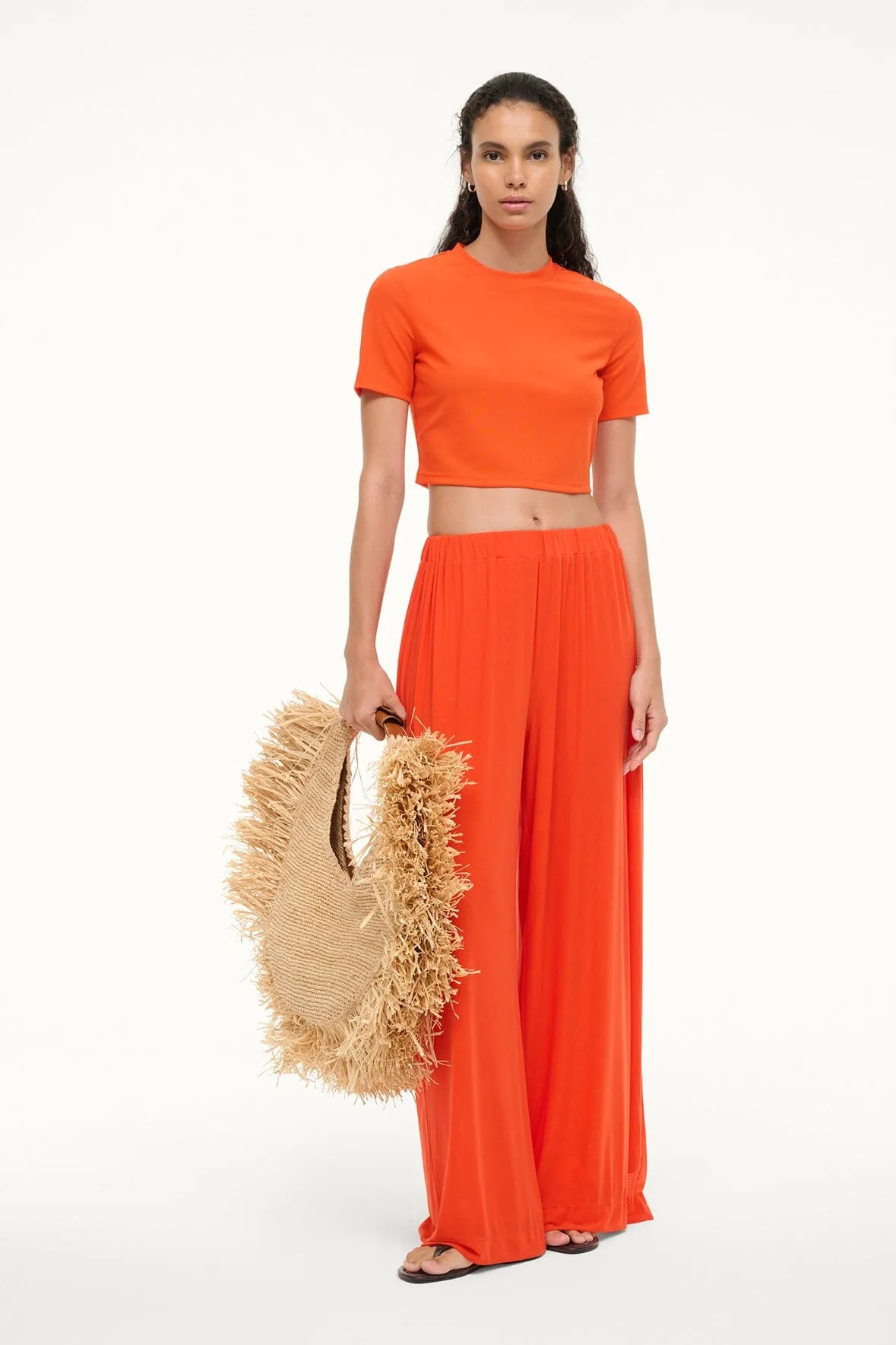 MARZA COVERUP PANT | CAYENNE sold by STAUD product image thumbnail 3