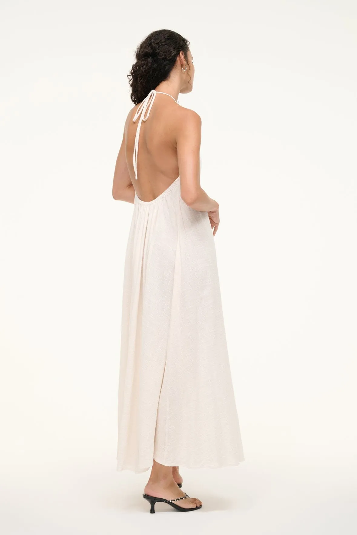 NIGHTSHADE MAXI COVERUP DRESS | BUTTERCREAM sold by STAUD product image thumbnail 2