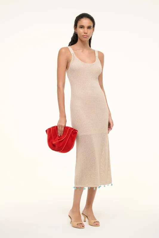 FLORIA DRESS | NATURAL sold by STAUD