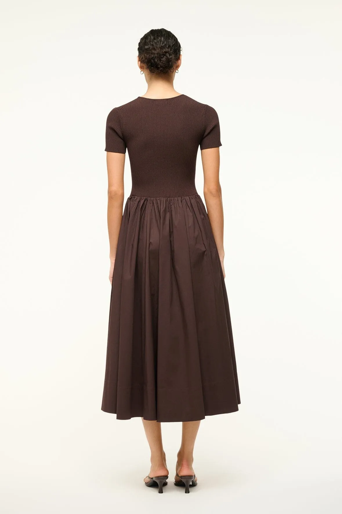YSABEL DRESS | EARTH sold by STAUD product image thumbnail 4