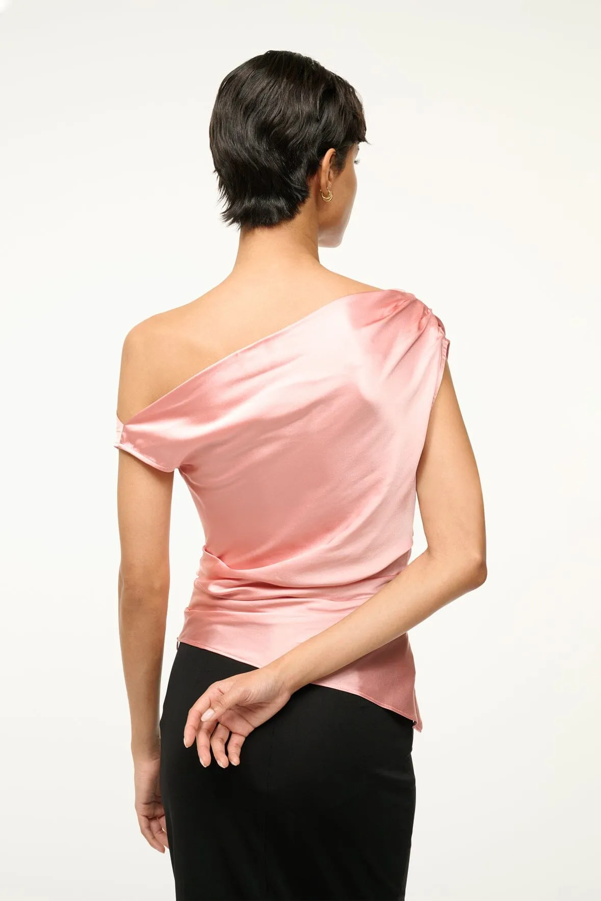 PHARE SILK TOP | ROSE sold by STAUD product image thumbnail 5