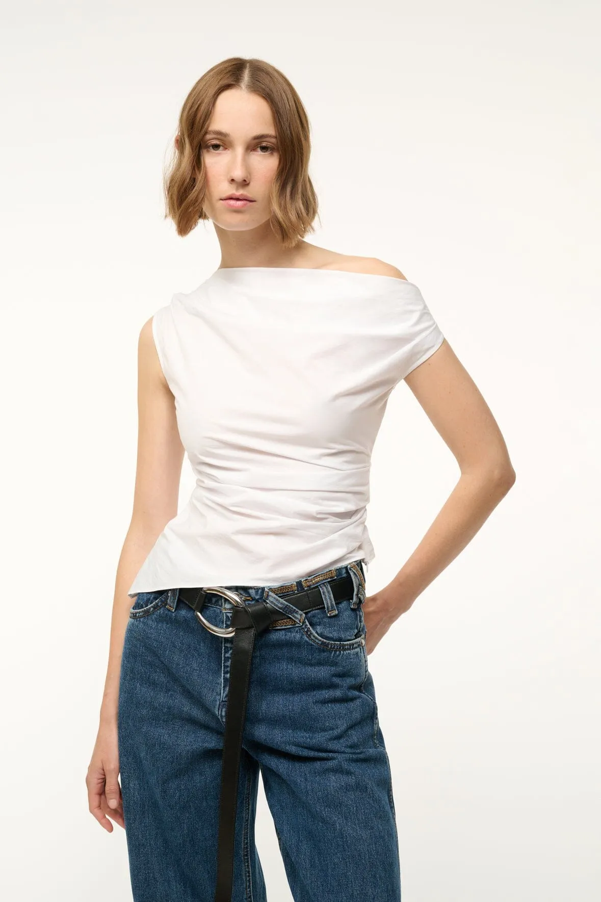 PHARE TOP | WHITE sold by STAUD