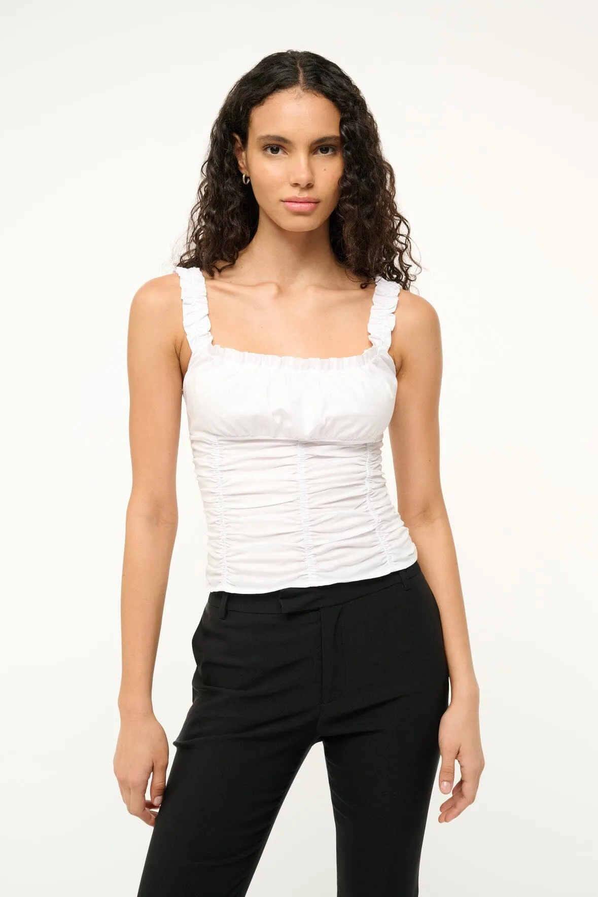 NIC TOP | WHITE sold by STAUD