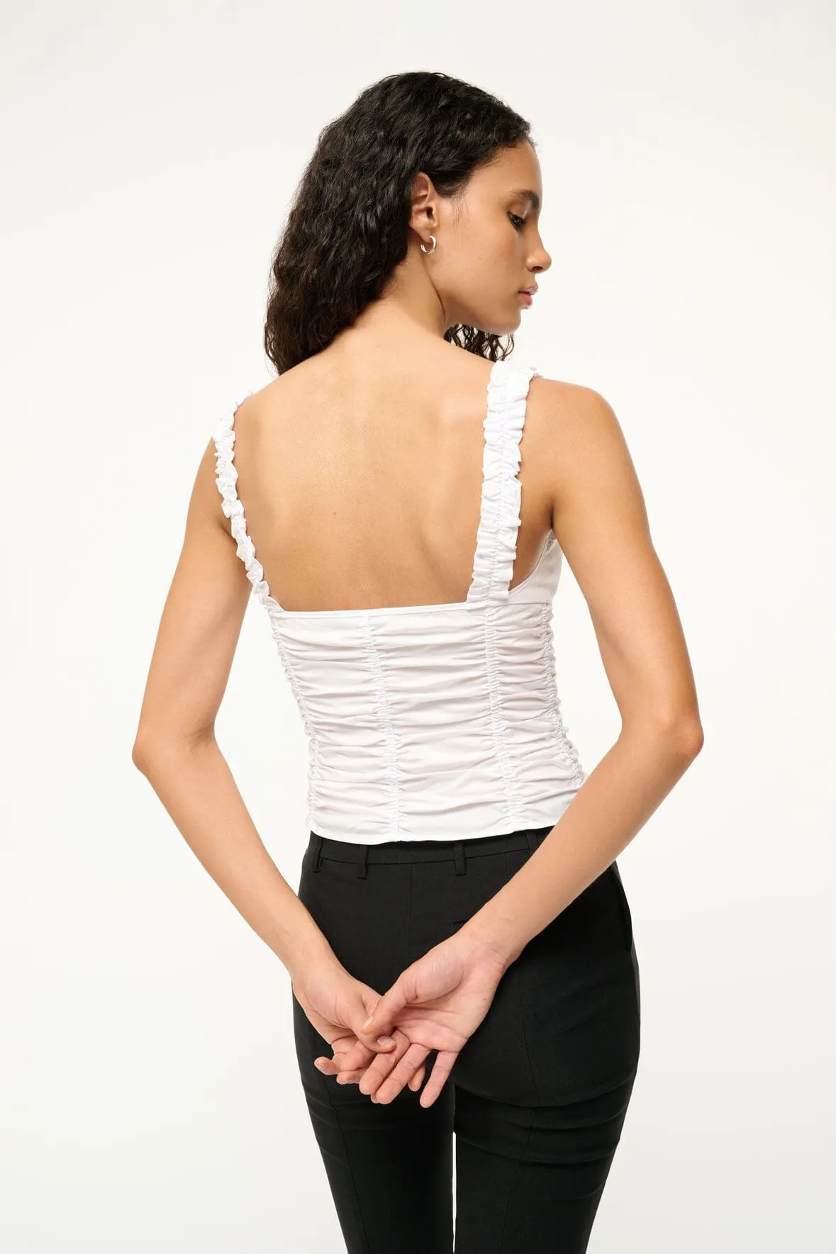 NIC TOP | WHITE sold by STAUD product image thumbnail 2