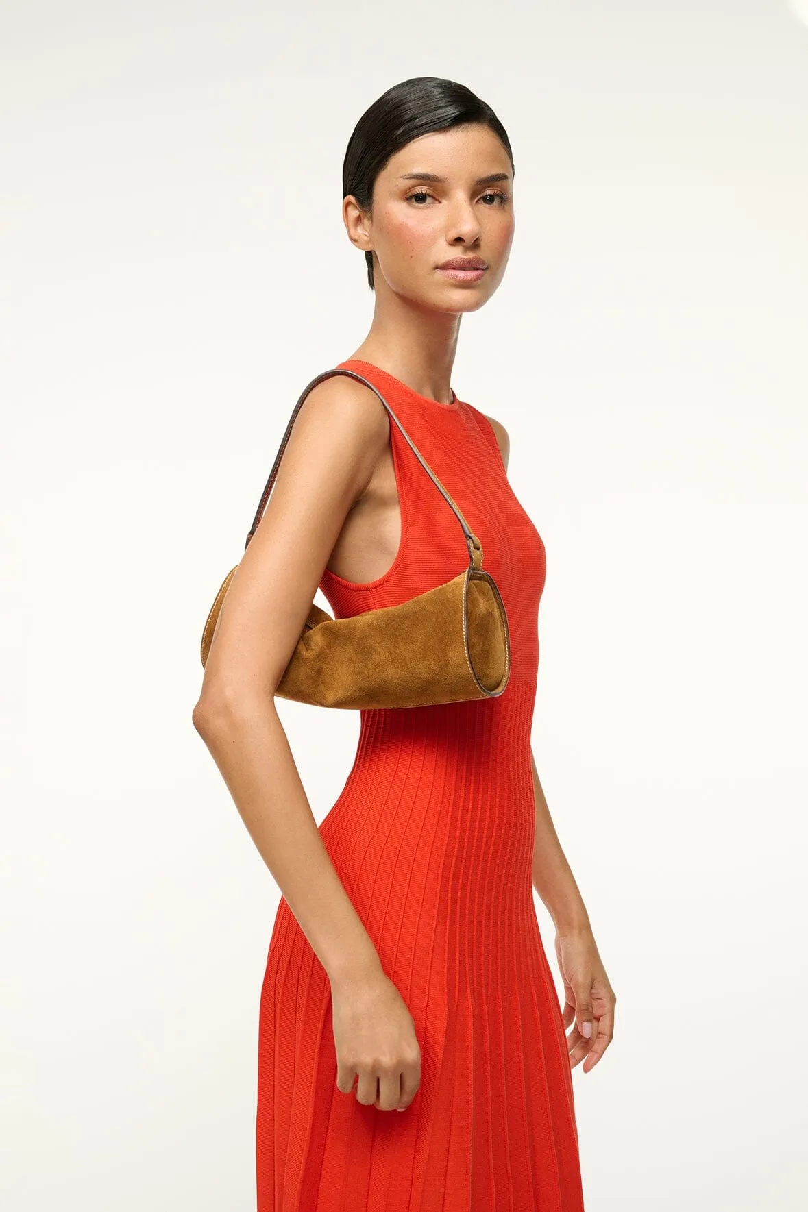 MINI TARU BAG | TAN SUEDE sold by STAUD product image thumbnail 2