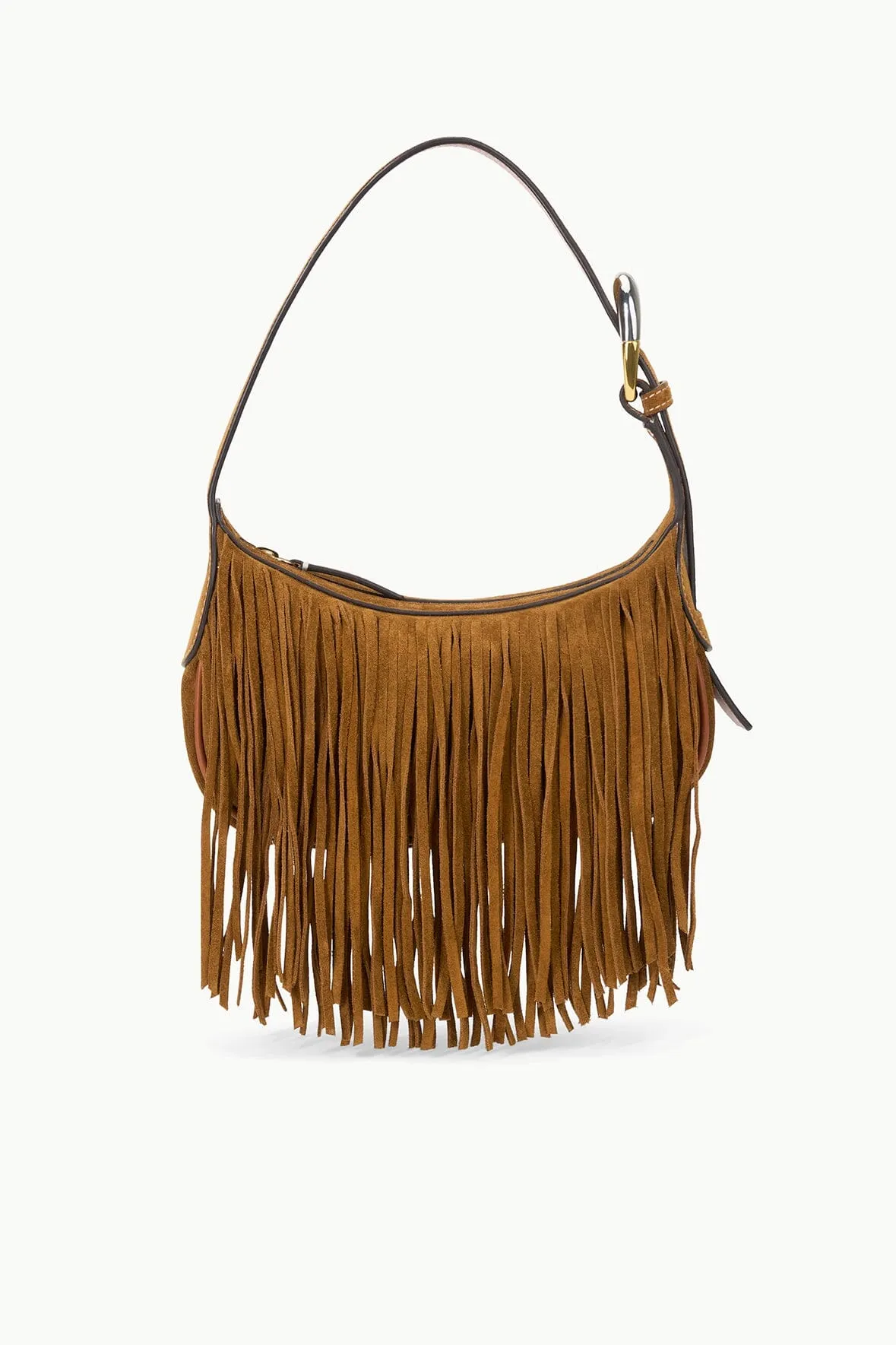 OWEN BAG | TAN FRINGE sold by STAUD