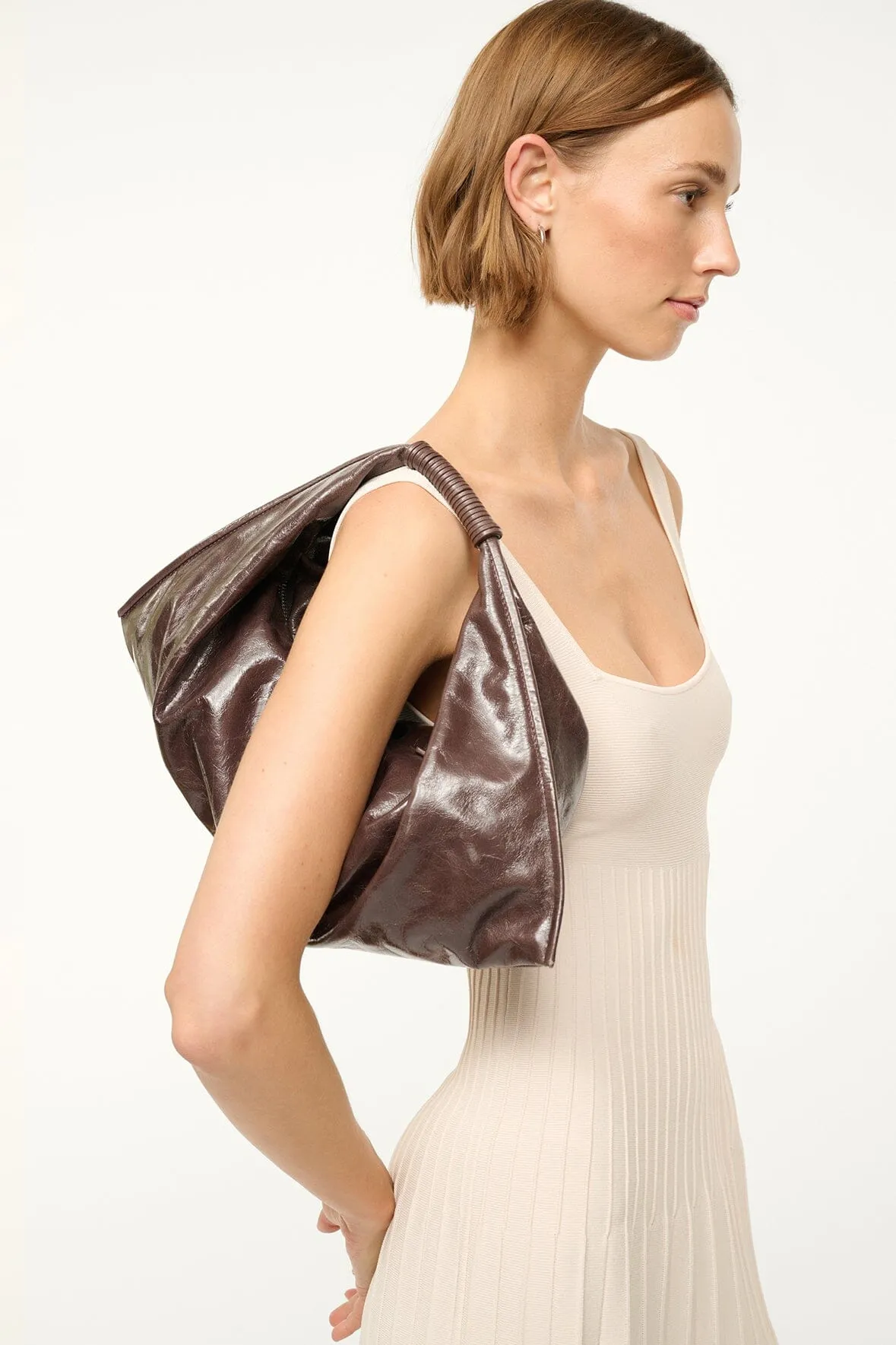 MINI RONNIE BAG | ESPRESSO sold by STAUD product image thumbnail 4