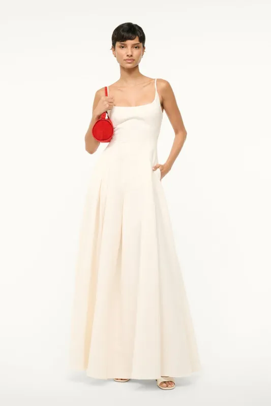 JOY MAXI DRESS | IVORY sold by STAUD