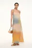 LAURA LINEN DRESS | PASTEL CLOUDS sold by STAUD