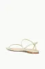 LAUREL SANDAL | PALE JADE sold by STAUD