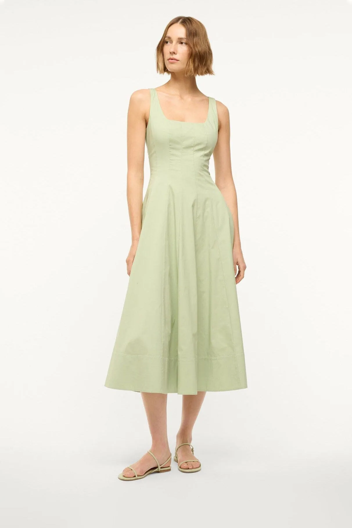 LAUREL SANDAL | PALE JADE sold by STAUD product image thumbnail 2