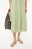 LAUREL SANDAL | PALE JADE sold by STAUD