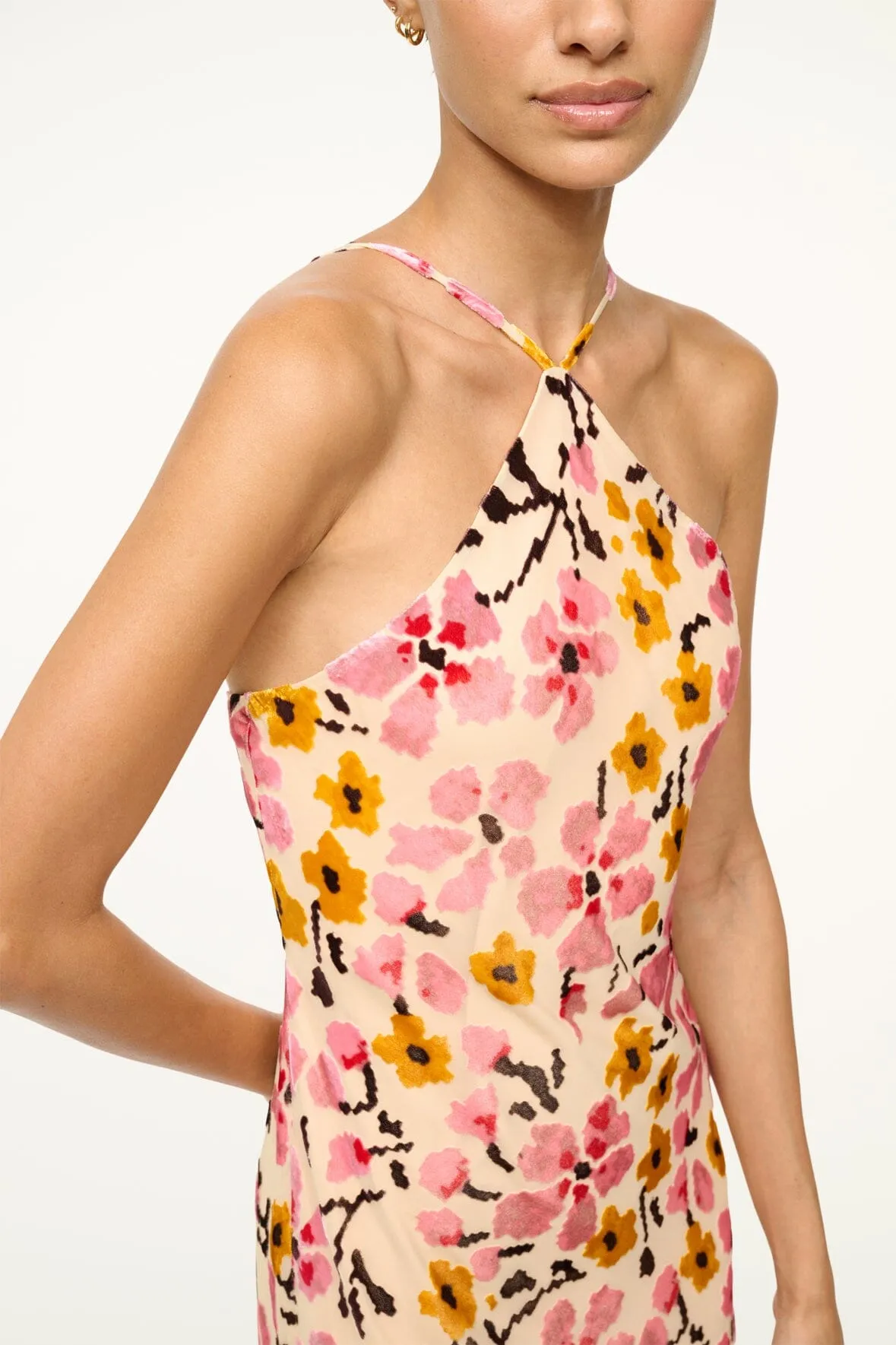 CUBISM DRESS | BLOSSOM FLORAL TAPESTRY sold by STAUD product image thumbnail 5