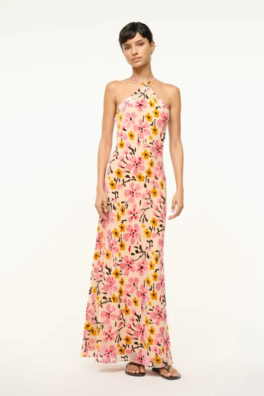 CUBISM DRESS | BLOSSOM FLORAL TAPESTRY sold by STAUD