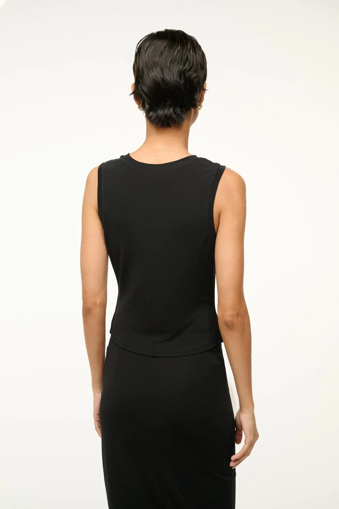 DAVI TANK | BLACK sold by STAUD product image thumbnail 4