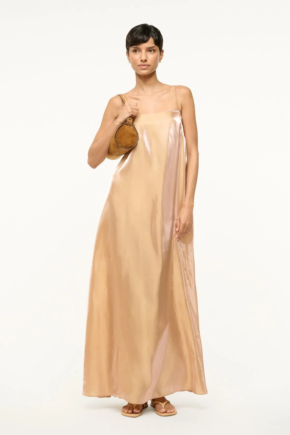 DELFINA DRESS | ROSE GOLD sold by STAUD product image thumbnail 4