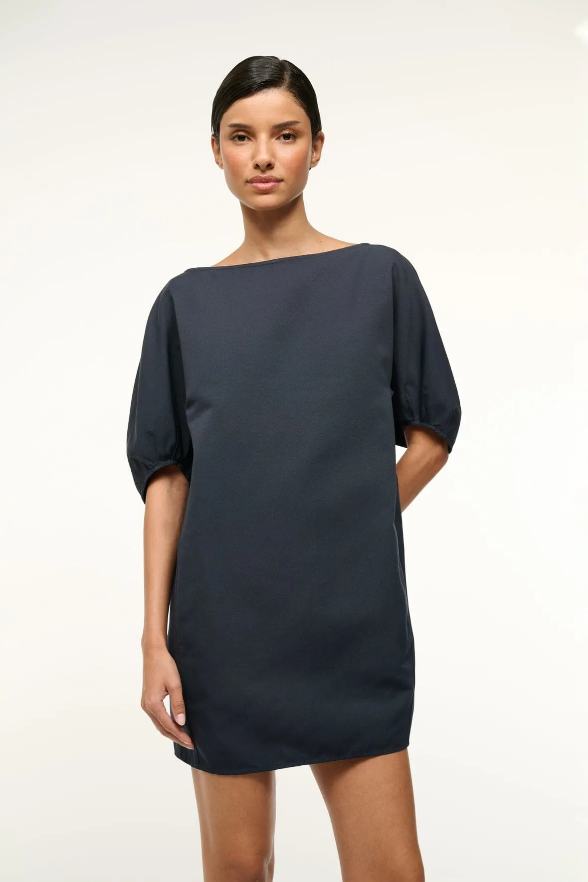 DIDI DRESS | NAVY sold by STAUD product image thumbnail 3