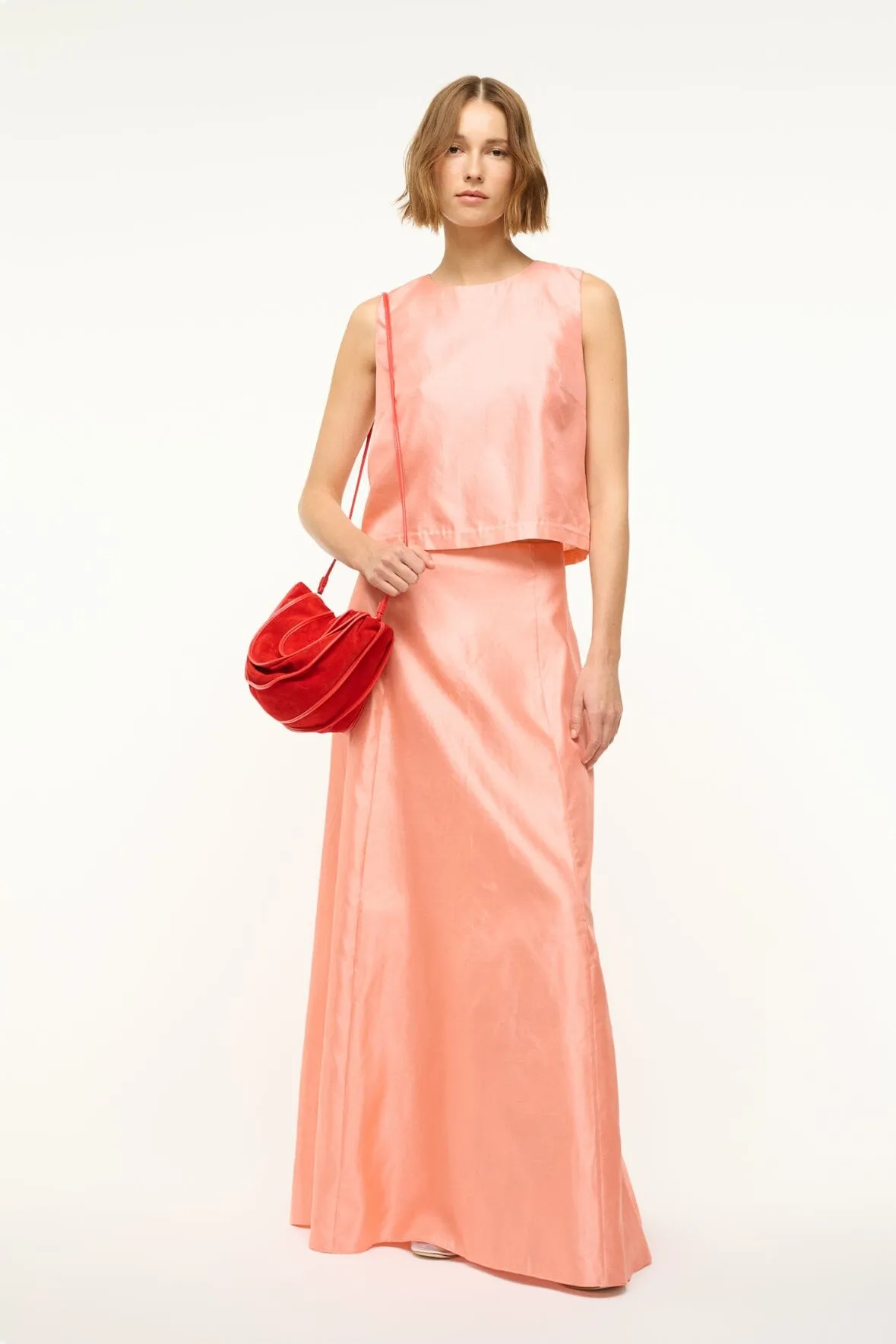 CASSIA SILK TOP | CARNATION sold by STAUD product image thumbnail 2