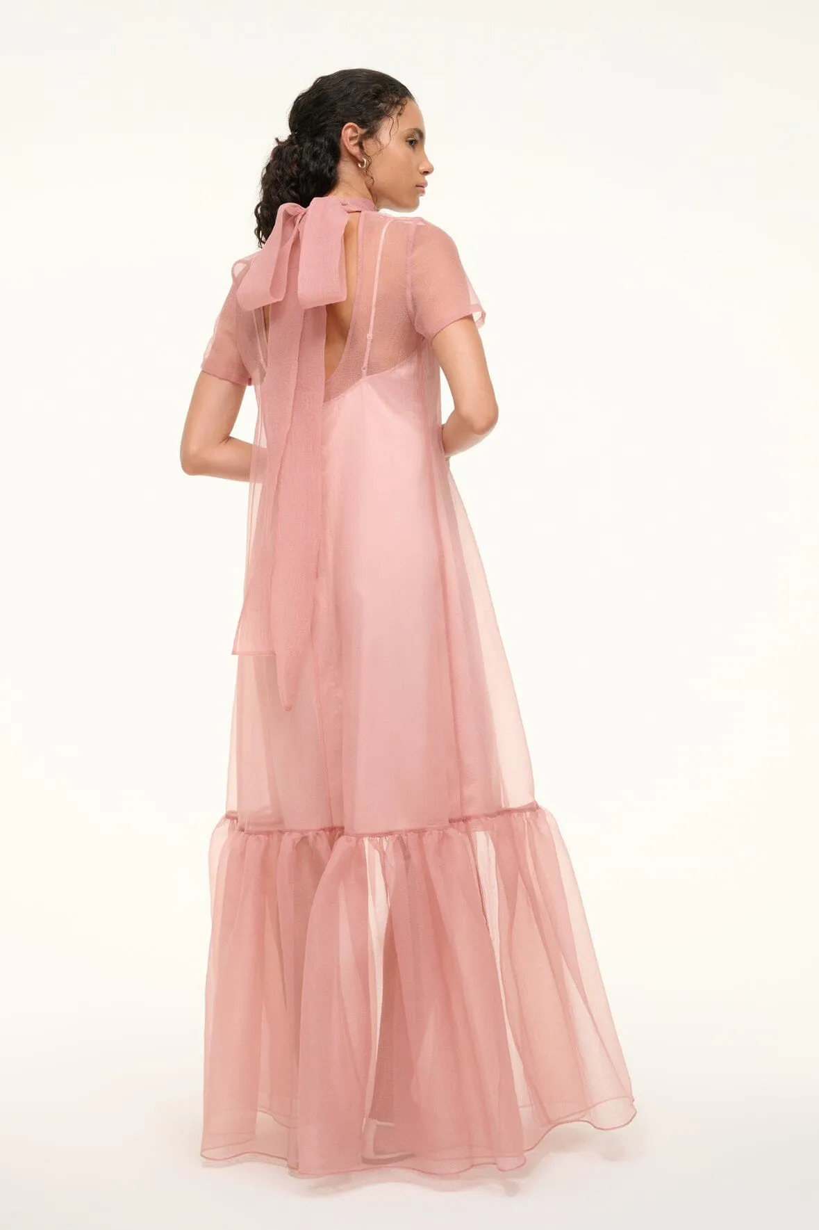 CALLUNA DRESS | MISTY ROSE sold by STAUD product image thumbnail 2
