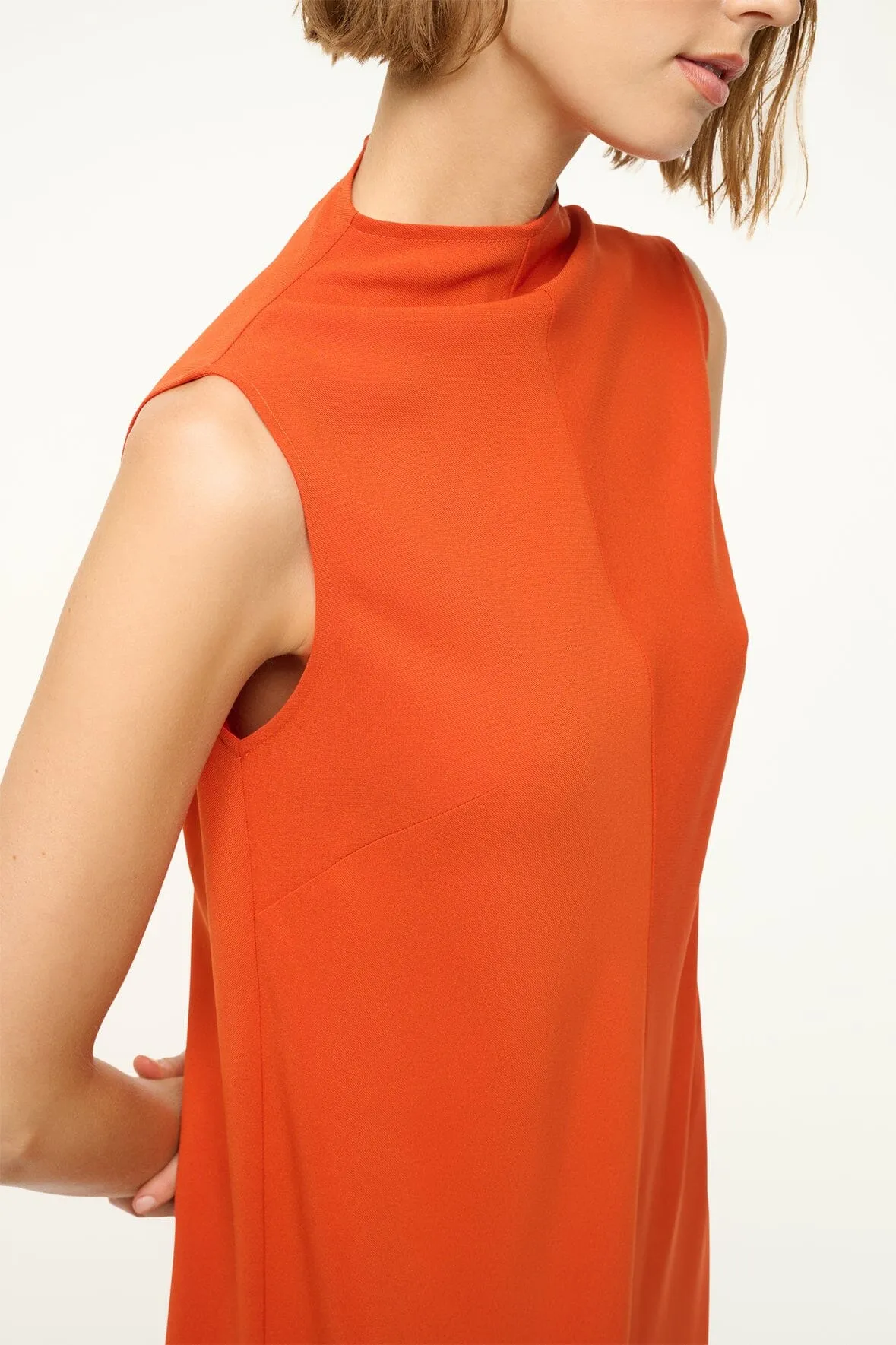 ARAYA DRESS | CAYENNE sold by STAUD product image thumbnail 4