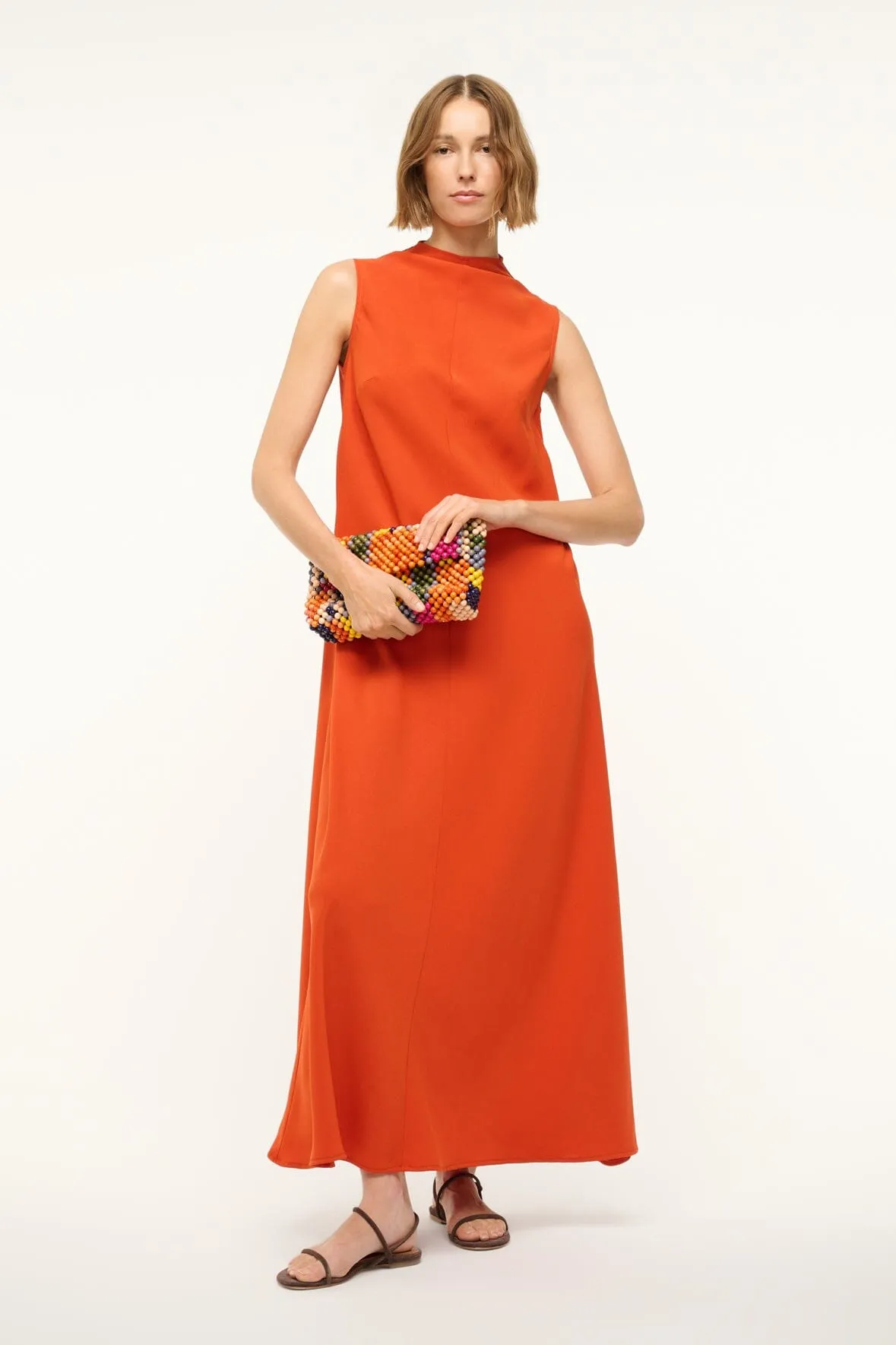 ARAYA DRESS | CAYENNE sold by STAUD product image thumbnail 5