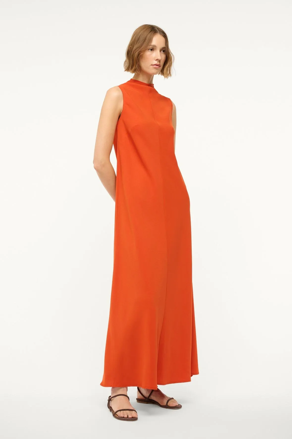 ARAYA DRESS | CAYENNE sold by STAUD product image thumbnail 2