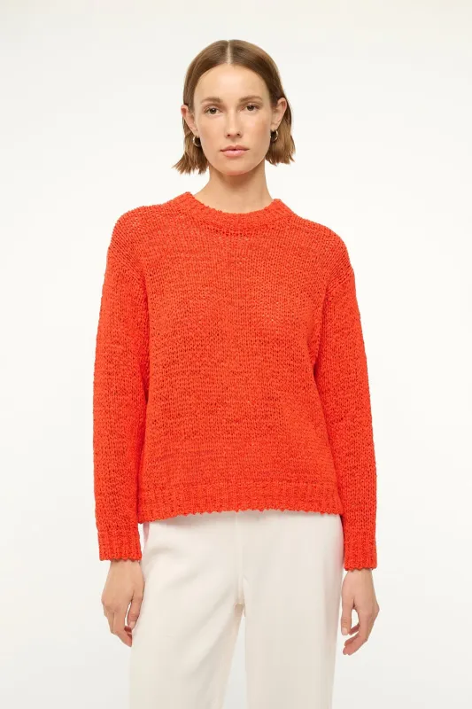 CALA SWEATER | CAYENNE sold by STAUD