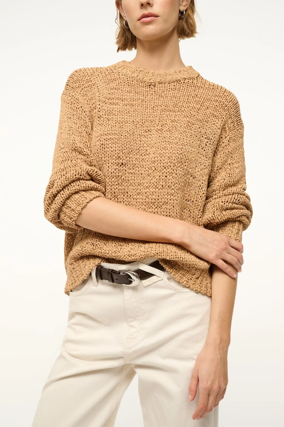 CALA SWEATER | CAMEL sold by STAUD product image thumbnail 5