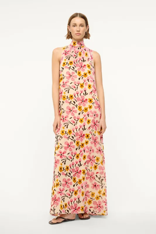 ALBEE DRESS | BLOSSOM FLORAL TAPESTRY sold by STAUD